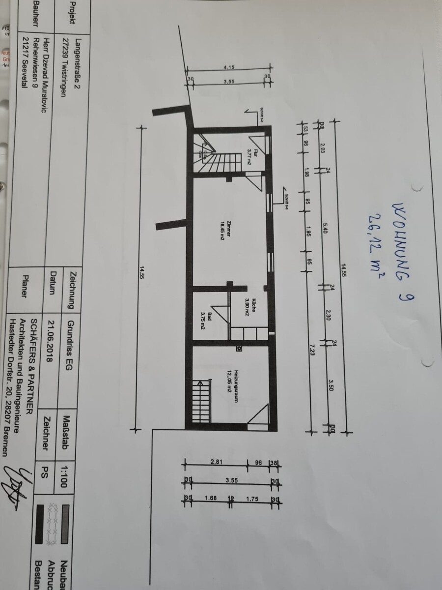 Grundriss Haus Twistringen