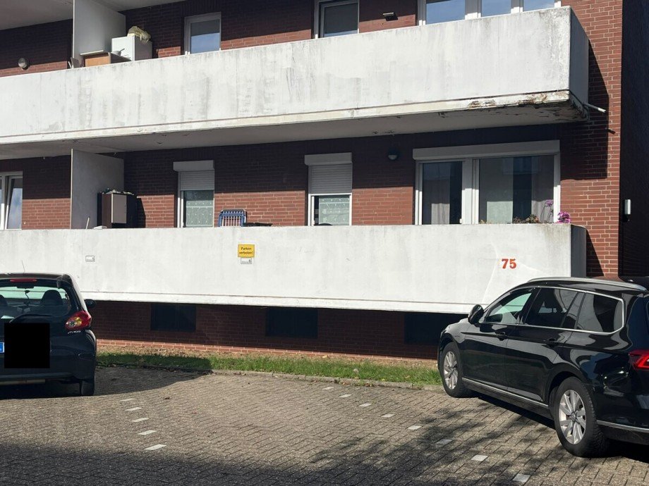 Balkon EG Etagenwohnung Vechta