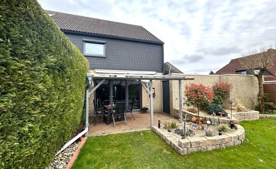 Gartenansicht Einfamilienhaus Vechta