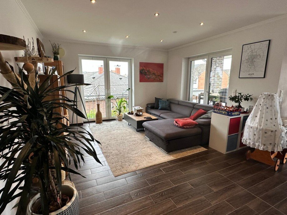 Wohnzimmer (1) Etagenwohnung Vechta