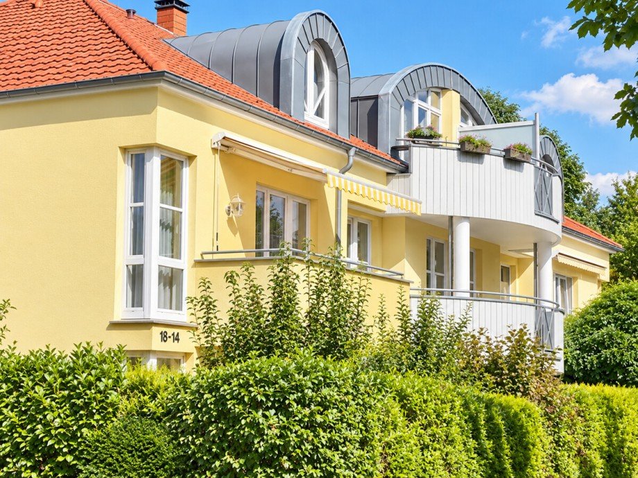 Vorderansicht Etagenwohnung Vechta