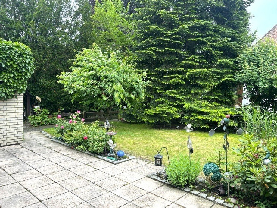 Blick in den Garten Reihenendhaus Diepholz