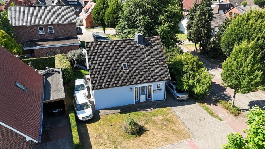Ansicht n�rdlich Einfamilienhaus Visbek