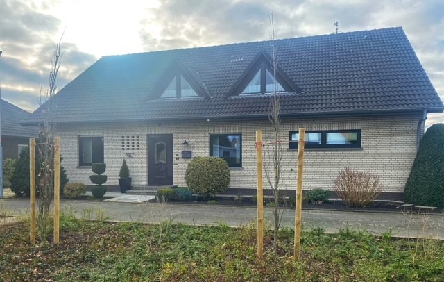 Vorderansicht Zweifamilienhaus Vechta