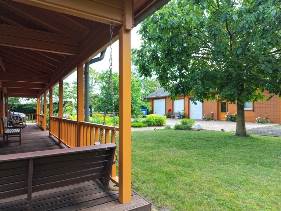 Blick vom Garten Einfamilienhaus Dinklage