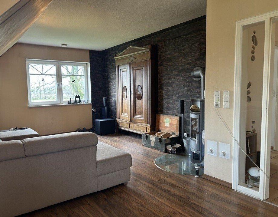 Wohnzimmer DG Zweifamilienhaus Bakum / Hausstette