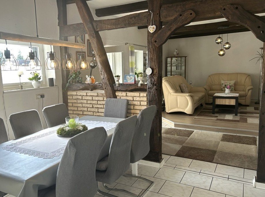 Whg 3: Ess- und Wohnzimmer Mehrfamilienhaus Diepholz