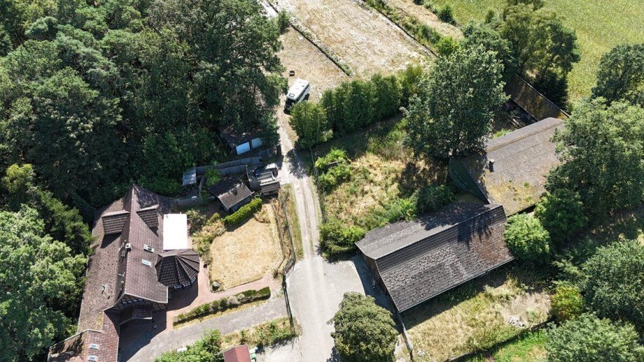 Luftbild Anwesen Landhaus Hude (Oldenburg)