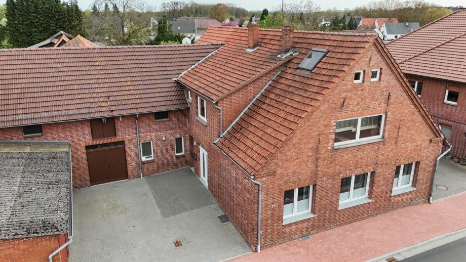 Wohnhaus Stra�enseite Werkstatt Diepenau
